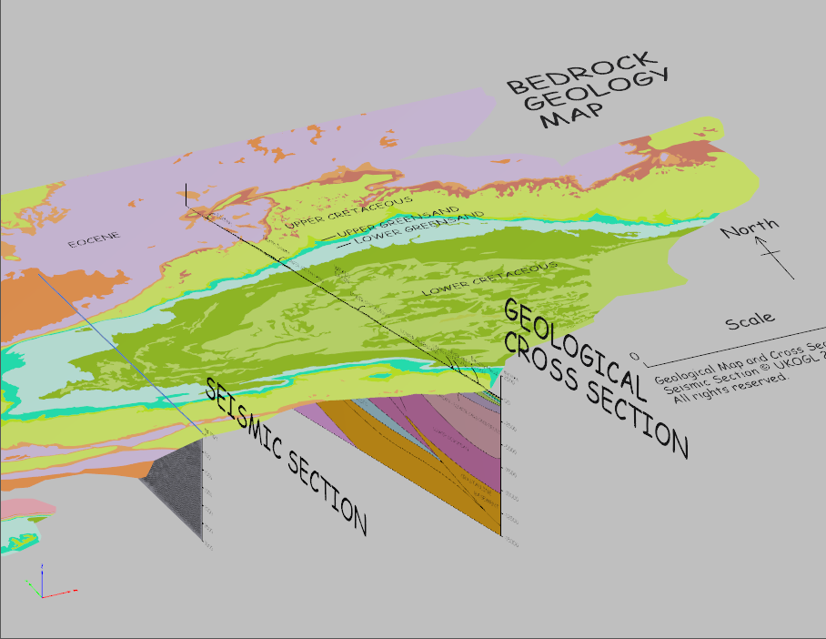 3D model of the Weald Basin - PDF screenshot